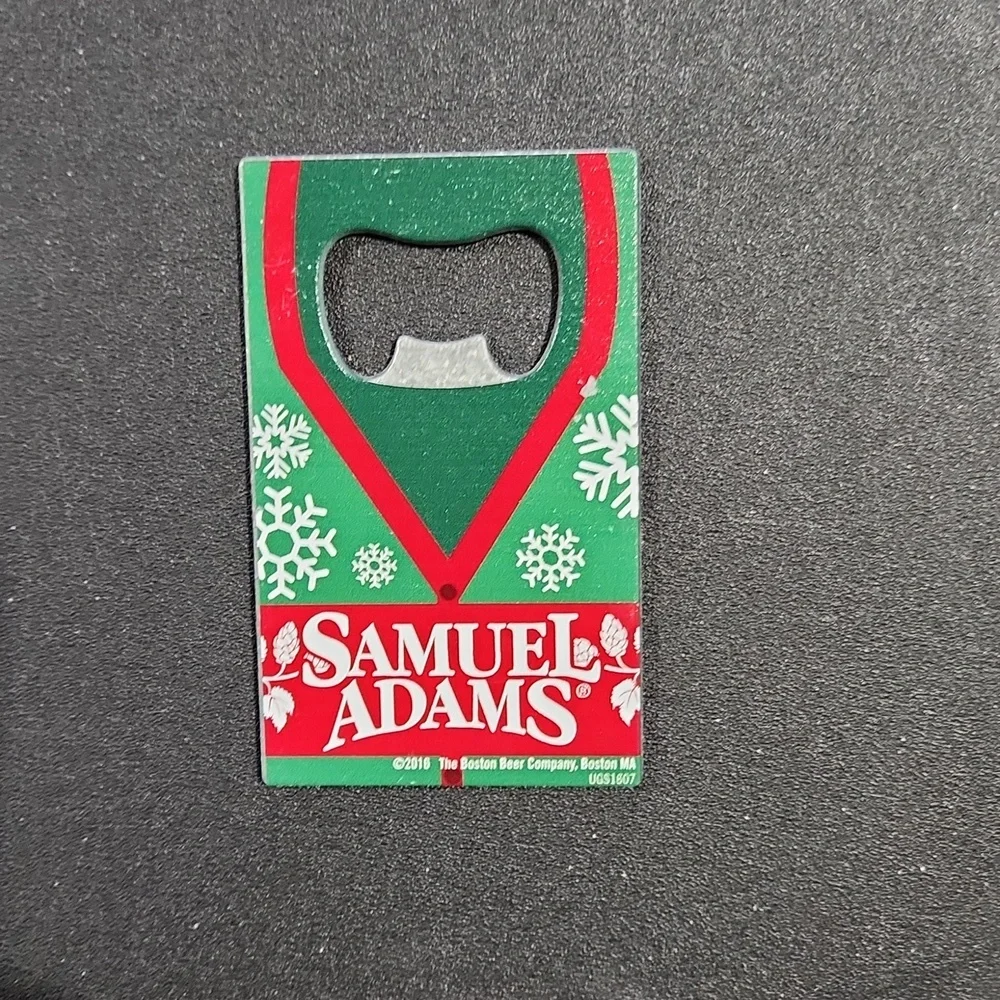 Sam Adams Wallet Metal Bottle Opener